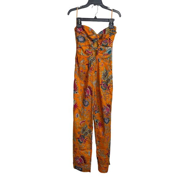 Charina Sarte Talaia Ribbon Jumpsuit orange, medium - Picture 2 of 12